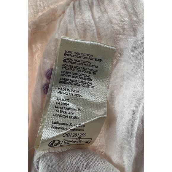 Free People Dahlia Embroidered Maxi Dress Size Small Ballet Combo - Picture 13 of 13